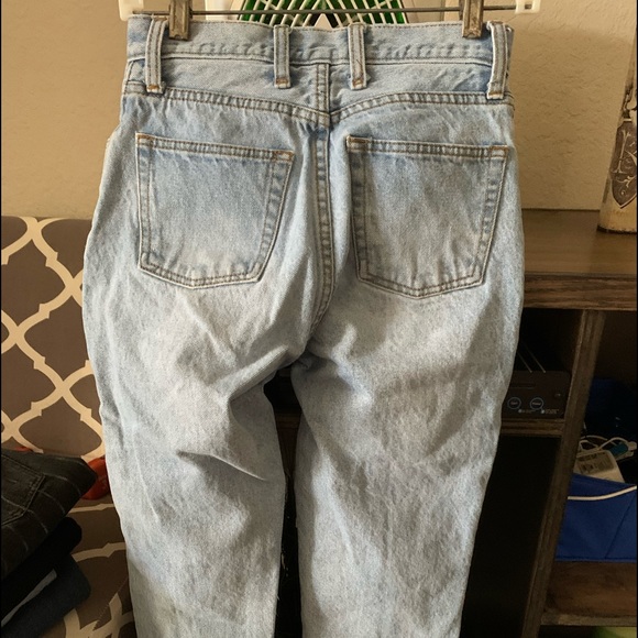 Pacsun black stripped jeans - Picture 1 of 5